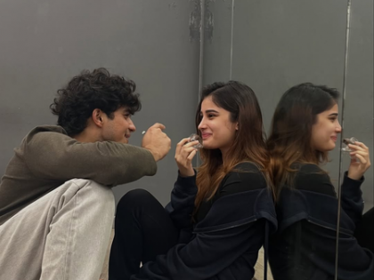 Rasha Thadani drops some adorable BTS moments with her 'Laikey Laikaa' co-star Abhay Verma | Rasha Thadani drops some adorable BTS moments with her 'Laikey Laikaa' co-star Abhay Verma
