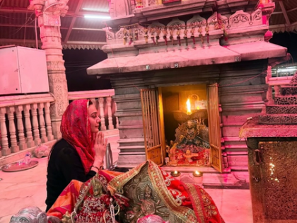 Preity Zinta soaks in Navratri spirit, shares picture from temple visit | Preity Zinta soaks in Navratri spirit, shares picture from temple visit