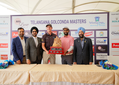 Golf: Telangana Golconda Masters to begin on Tuesday | Golf: Telangana Golconda Masters to begin on Tuesday