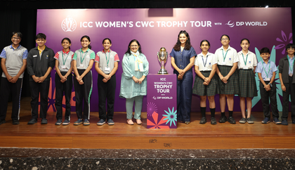 Women’s Cricket WC 2025 trophy tour ‘inspires’ cricketing dream in Mumbai | Women’s Cricket WC 2025 trophy tour ‘inspires’ cricketing dream in Mumbai