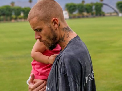 Justin Bieber, Hailey take a cosy stroll with son, Jack Blues on family outing | Justin Bieber, Hailey take a cosy stroll with son, Jack Blues on family outing