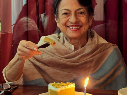 Tanishaa Mukerji shares happy pictures from mother Tanuja's 82nd birthday celebrations | Tanishaa Mukerji shares happy pictures from mother Tanuja's 82nd birthday celebrations