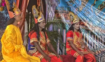 Prisoners perform Ramlila inside Varanasi's Central Jail | Prisoners perform Ramlila inside Varanasi's Central Jail
