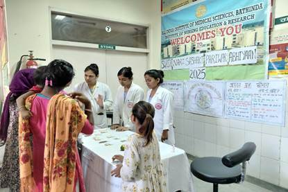 More than 76 lakh women, children participate in Swasth Nari Sashakt Parivar Abhiyaan | More than 76 lakh women, children participate in Swasth Nari Sashakt Parivar Abhiyaan