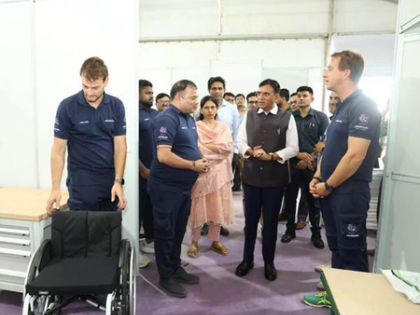 World Para Athletics: Delhi Police, NDRF conduct mock drills at JLN Stadium World Para Athletics: Delhi Police, NDRF conduct mock drills at JLN Stadium