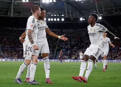 Real Madrid beat Levante to maintain 100 percent start to La Liga season | Real Madrid beat Levante to maintain 100 percent start to La Liga season