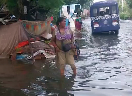 Kolkata rain fury: Many areas remain waterlogged as city struggles to cope | Kolkata rain fury: Many areas remain waterlogged as city struggles to cope