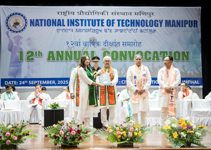Governor Bhalla hails NIT Manipur as centre of excellence in science and technology | Governor Bhalla hails NIT Manipur as centre of excellence in science and technology