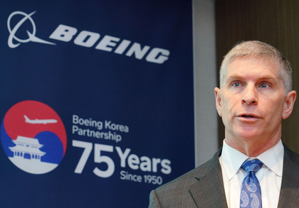 Boeing Korea chief hopes for aerospace carve-out provision in US trade deal | Boeing Korea chief hopes for aerospace carve-out provision in US trade deal