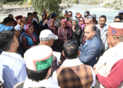 High-prized veggies rotting in Lahaul for delay in restoring roads: Ex-Himachal CM Jairam Thakur | High-prized veggies rotting in Lahaul for delay in restoring roads: Ex-Himachal CM Jairam Thakur