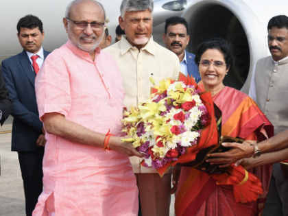 Vice-President CP Radhakrishnan participates in Vijayawada Utsav | Vice-President CP Radhakrishnan participates in Vijayawada Utsav
