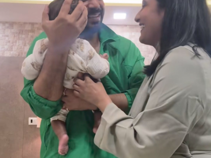 Viineet Kumar Siingh & wife Ruchira's tiny bundle of happiness turns 2 months old | Viineet Kumar Siingh & wife Ruchira's tiny bundle of happiness turns 2 months old
