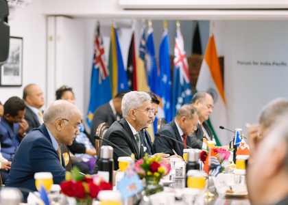 EAM Jaishankar hosts meetings on UNSC reform, Pacific outreach  | EAM Jaishankar hosts meetings on UNSC reform, Pacific outreach 