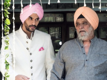 Angad Bedi celebrates late father Bishan Singh Bedi’s legacy on his birth anniversary | Angad Bedi celebrates late father Bishan Singh Bedi’s legacy on his birth anniversary
