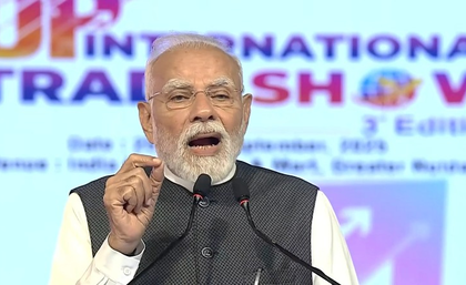 Govt stands shoulder to shoulder with entrepreneurs, PM Modi pitches ‘Make in India’ at UP trade show | Govt stands shoulder to shoulder with entrepreneurs, PM Modi pitches ‘Make in India’ at UP trade show