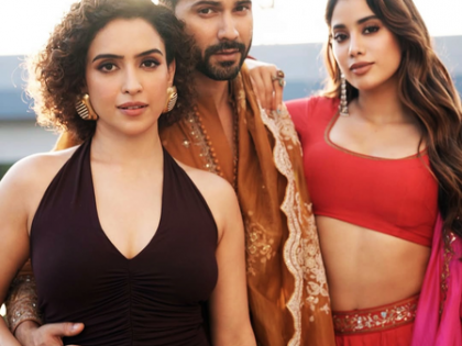 Varun Dhawan says "Hum Tane prema karum chum" to Janhvi Kapoor, Sanya Malhotra | Varun Dhawan says "Hum Tane prema karum chum" to Janhvi Kapoor, Sanya Malhotra