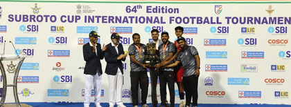 Kerala's Farook Higher Sec School lifts Subroto Cup junior boys (U17) title | Kerala's Farook Higher Sec School lifts Subroto Cup junior boys (U17) title
