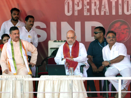 Presence of two suspended TMC youth leaders at Durga Puja Pandal inaugurated by HM Shah sparks speculation | Presence of two suspended TMC youth leaders at Durga Puja Pandal inaugurated by HM Shah sparks speculation