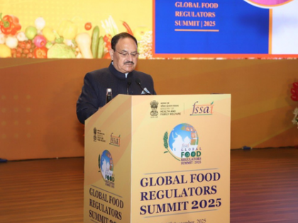 FSSAI emerged world leader in food safety, developed 14 global standards: JP Nadda | FSSAI emerged world leader in food safety, developed 14 global standards: JP Nadda