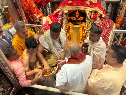 Prayed to Ma Durga for new govt in Bengal to lead state towards prosperity: Amit Shah | Prayed to Ma Durga for new govt in Bengal to lead state towards prosperity: Amit Shah