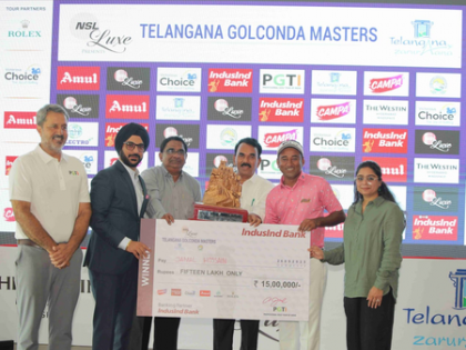 Jamal Hossain bags Telangana Golconda Masters title after play abandoned on final day | Jamal Hossain bags Telangana Golconda Masters title after play abandoned on final day Jamal Hossain bags Telangana Golconda Masters title after play abandoned on final day | Jamal Hossain bags Telangana Golconda Masters title after play abandoned on final day
