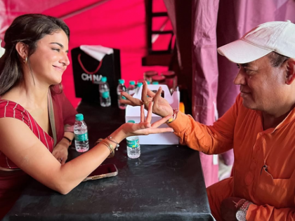 Wamiqa Gabbi shares some 'main character energy dump' from the sets of her next | Wamiqa Gabbi shares some 'main character energy dump' from the sets of her next