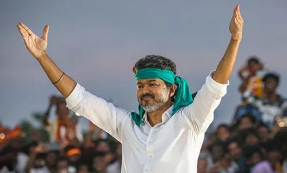 Vijay says 2026 TN polls will be direct fight between TVK and DMK | Vijay says 2026 TN polls will be direct fight between TVK and DMK