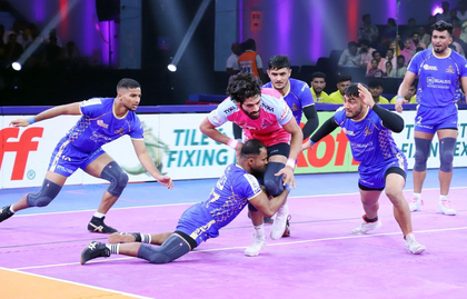 PKL 12: Tamil Thalaivas script big win, thump Pink Panthers before start of Chennai leg | PKL 12: Tamil Thalaivas script big win, thump Pink Panthers before start of Chennai leg PKL 12: Tamil Thalaivas script big win, thump Pink Panthers before start of Chennai leg | PKL 12: Tamil Thalaivas script big win, thump Pink Panthers before start of Chennai leg