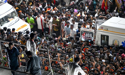 Karur stampede: TN Police book TVK Karur secretary | Karur stampede: TN Police book TVK Karur secretary