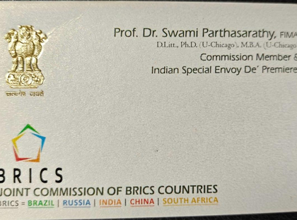 'Swami' Chaitanyanand carried UN, BRICS visiting cards, called himself 'Indian envoy' | 'Swami' Chaitanyanand carried UN, BRICS visiting cards, called himself 'Indian envoy'