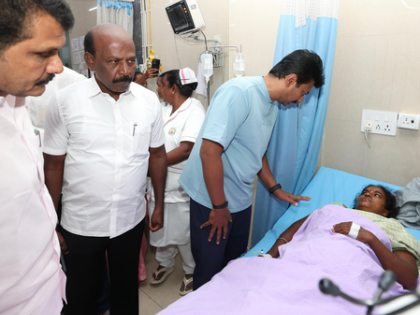Udhayanidhi Stalin visits Karur stampede victims, families of the deceased | Udhayanidhi Stalin visits Karur stampede victims, families of the deceased