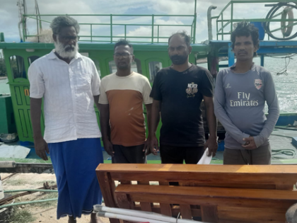 Released from Sri Lankan jail after 52 days, 4 Andhra fishermen to return on September 30 | Released from Sri Lankan jail after 52 days, 4 Andhra fishermen to return on September 30