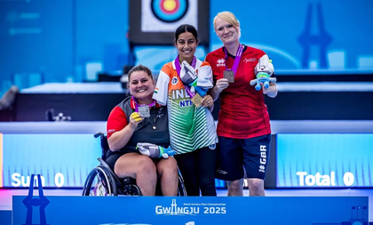 Yuvraj, Laxman congratulate para-archer Sheetal Devi for her triple medal haul at Para World Archery C’ship | Yuvraj, Laxman congratulate para-archer Sheetal Devi for her triple medal haul at Para World Archery C’ship