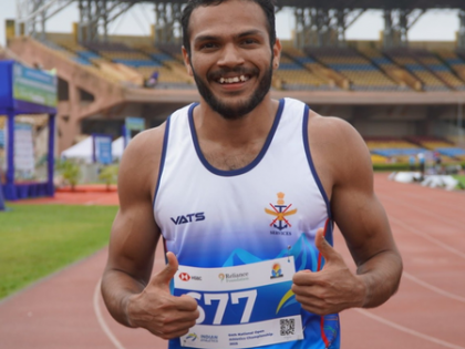 National Open Athletics C’ships: Manikanta storms to 100m gold with second fastest time | National Open Athletics C’ships: Manikanta storms to 100m gold with second fastest time