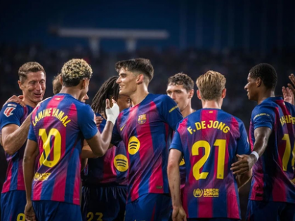 La Liga: Barca go top after beating Real Sociedad 2-1 | La Liga: Barca go top after beating Real Sociedad 2-1