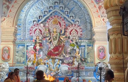 Odisha’s Cuttack Durga Puja world famous for silver, gold filigree work | Odisha’s Cuttack Durga Puja world famous for silver, gold filigree work