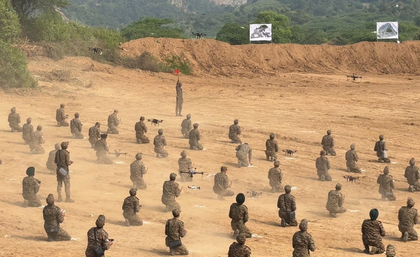Indian Army conducts exercises to validate efficiency of indigenous drones | Indian Army conducts exercises to validate efficiency of indigenous drones