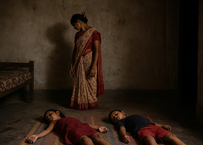 Bengal: Mother kills children, hangs herself after dispute with husband | Bengal: Mother kills children, hangs herself after dispute with husband