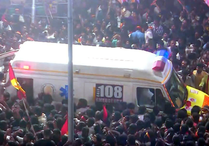 Karur stampede probe widens; police arrest TVK district secretary amid political outcry | Karur stampede probe widens; police arrest TVK district secretary amid political outcry
