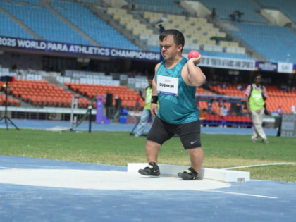 Rising from Paris defeat, Denis Gnezdilov rules the Para Athletics Worlds with record-breaking throw | Rising from Paris defeat, Denis Gnezdilov rules the Para Athletics Worlds with record-breaking throw