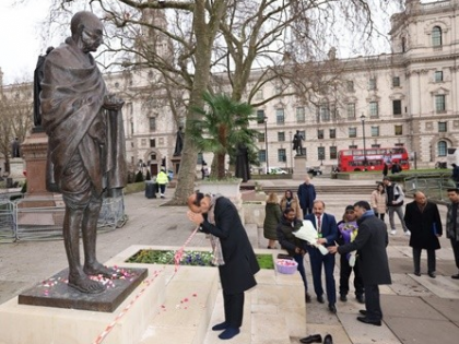 Gandhi statue vandalism: India raises concerns, London Police say probe underway | Gandhi statue vandalism: India raises concerns, London Police say probe underway