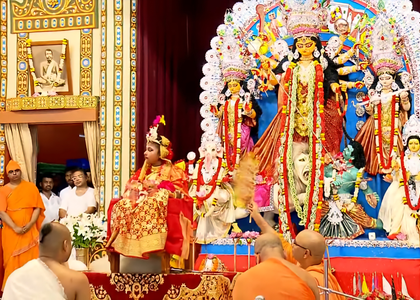 Year after year, appeal of Belur Math’s ‘Kumari Puja’ remains the same | Year after year, appeal of Belur Math’s ‘Kumari Puja’ remains the same
