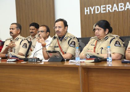 Drug menace will be dealt with iron hand, says new Hyderabad Police Commissioner | Drug menace will be dealt with iron hand, says new Hyderabad Police Commissioner