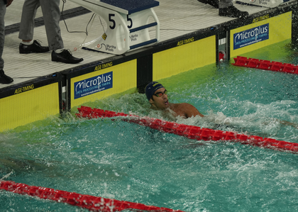 Asian Aquatics C'ships: Srihari Nataraj picks 100m freestyle bronze, takes his tally to five medals