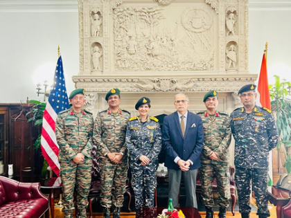 Indian envoy meets visiting armed forces medical team in Washington | Indian envoy meets visiting armed forces medical team in Washington
