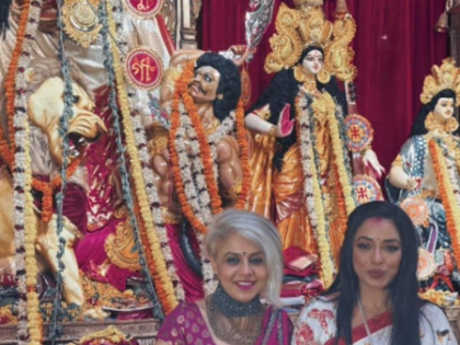 Rupali Ganguly's Navratri fashion choice features an animal-inspired twist | Rupali Ganguly's Navratri fashion choice features an animal-inspired twist