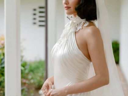 Selena Gomez honours husband Benny Blanco with this subtle detail on her wedding dress | Selena Gomez honours husband Benny Blanco with this subtle detail on her wedding dress