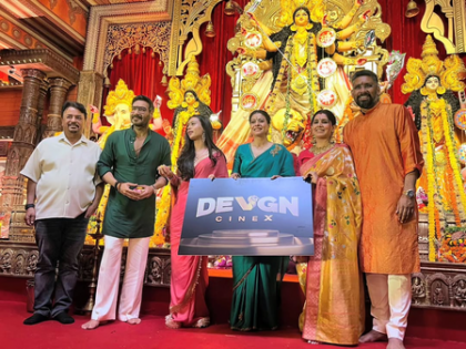 Ajay Devgn & Kajol embark on a new journey this Shubh Maha Navami | Ajay Devgn & Kajol embark on a new journey this Shubh Maha Navami