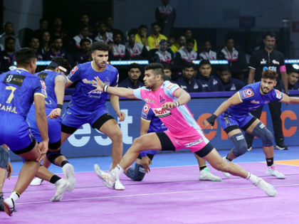PKL 12: Sahil, Samadi lead charge as Pink Panthers beat Manpreet Singh's Haryana Steelers | PKL 12: Sahil, Samadi lead charge as Pink Panthers beat Manpreet Singh's Haryana Steelers