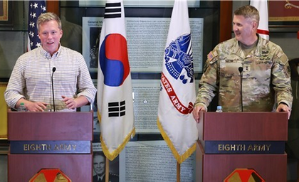 US Army secretary calls North Korea, China 'basic threats' in region | US Army secretary calls North Korea, China 'basic threats' in region